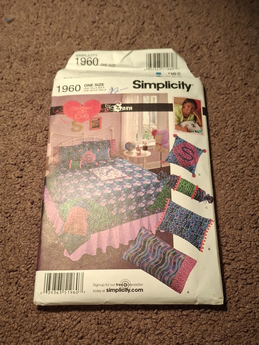 1960 Simplicity Pattern